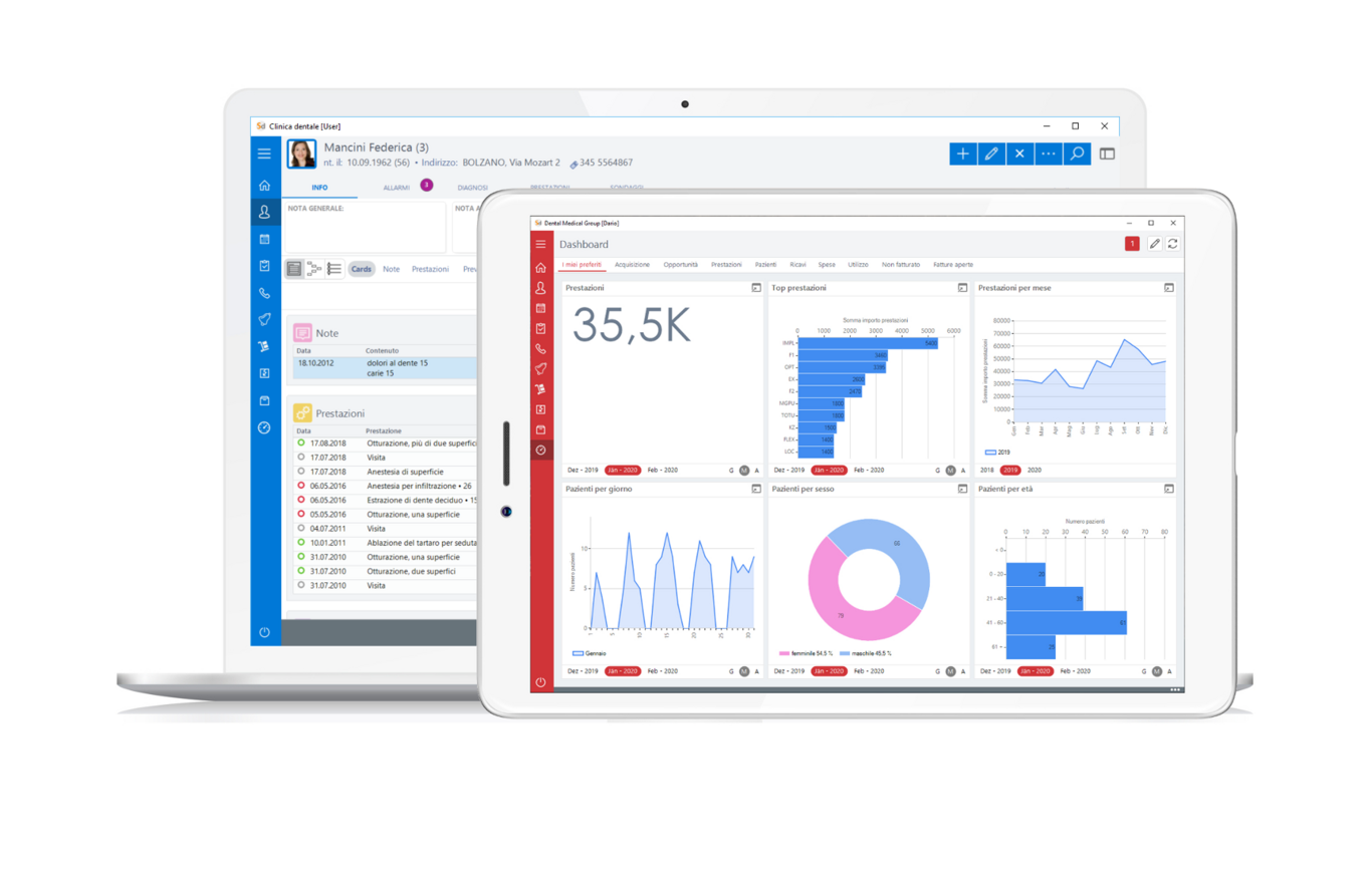 Software per la gestione dello studio dentistico